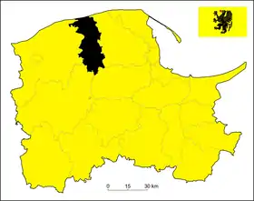 Localisation de Powiat de Lębork