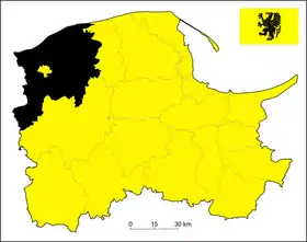 Localisation de Powiat de Słupsk