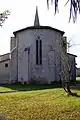 Le chevet de l'église Saint-Saturnin (nov. 2011)