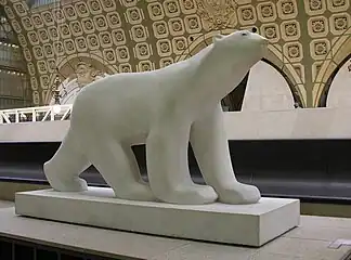 L'ours blanc de François Pompon.