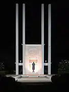 Monument aux combattants des Indes françaises morts pour la patrie.