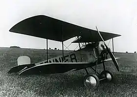 Vue de l'avion.