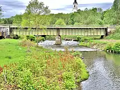 Le Pont-Canal sur la Savoureuse