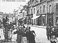 Pont-l'Abbé : la rue Kereon au début du XXe siècle.