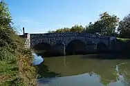 Le pont en octobre 2017.