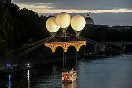Pont Farnèse à Rome, en 2021.