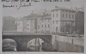 Carte postale Pont du Gier & Pont levis