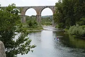 Image illustrative de l’article Ligne de Vogüé à Lalevade-d'Ardèche