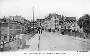 Chaussée du grand pont.