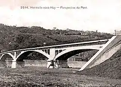 Le second pont construit entre 1923 et 1924