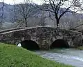 Pont sur la Seille (La Peyrouse).