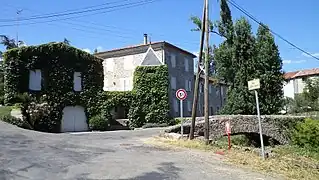 L'ancien moulinage du Pont de Rigaud.