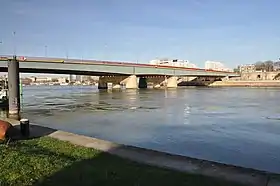 Vue du nouveau pont de Sèvres