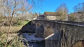 Le pont sur l'Arc à Saint-Pons