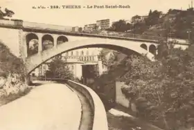 Le pont pris en 1930.