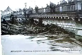 Le pont de la République.