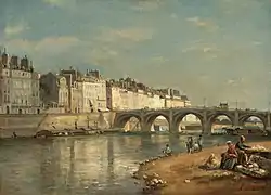 Stanislas Lépine, Pont de la Tournelle (1862).