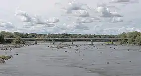 Pont de la Traverse en 2020, vue du pont Curé-Marchand