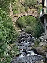 Le pont de Tavascan.