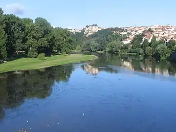 La rivière Allier à Pont-du-Château