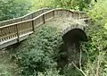 Le pont-passerelle du Brudour (à 5 kilomètres de Corps)