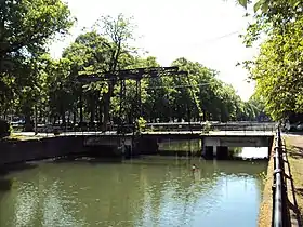 Pont du Petit-Paradis avant sa reconstruction