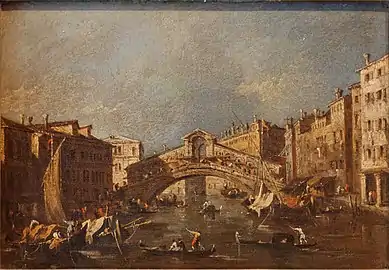 Le Pont du Rialto, 1775-1790Musée du Louvre Paris