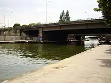 Pont au-dessus du canal de l'Ourcq