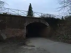 Le pont du chemin de fer.