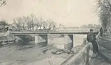 Pont de la gare, ancien pont ferroviaire construit en 1857