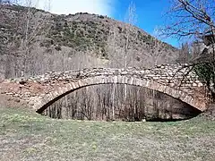 Pont médiévale sur le site de la Bastide.