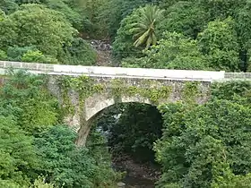 Vue du pont depuis le Fort Delgrès