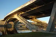 photo du pont du Clos-Moreau sur la Vienne à Limoges