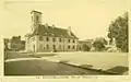 La place principale de Pontailler-sur-Saône en 1923.