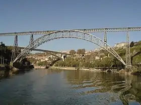 Le pont Maria Pia (Porto).
