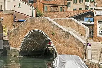 Ponte Sartorio  Rio dei Ognissanti - Rio de l'Avogaria