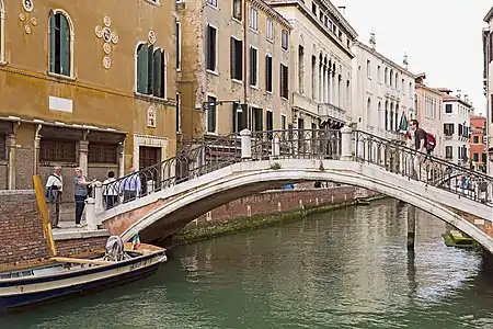 Ponte de San Trovaso reliant Fondamenta Nani et Fondamenta Toffetti