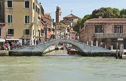 Ponte de la CrozeRio dei Tolentini