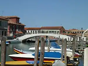 Ponte de le Terese o Abate Zanetti, Canale San Donato.