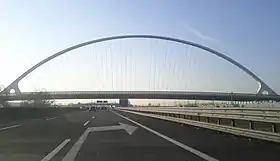 Ponte Centrale, Ponti strallati di Santiago Calatrava