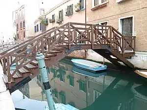 Ponte privé (au no 1462/A), Rio dei Ognissanti