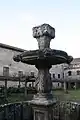 Fontaine dans le jardin