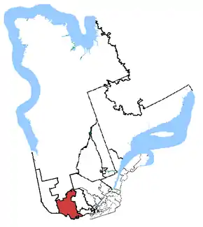 Carte de la circonscription