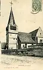 L'église avant 1914.