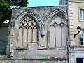 Restes d'une façade de la chapelle des Cordeliers.