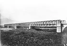 Le pont en 1873.