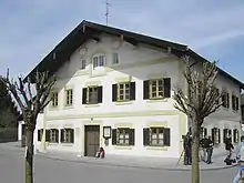 La maison natale du pape Benoît XVI.