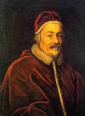 Peinture du pape Alexandre VIII