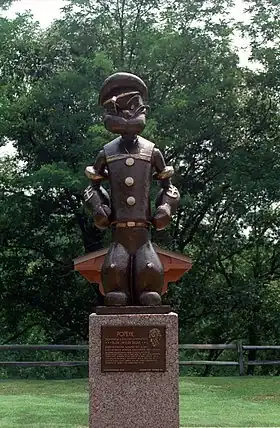 Statue de Popeye à Chester (Illinois)