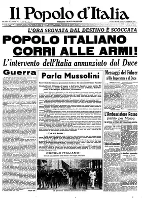 Image illustrative de l’article Il Popolo d'Italia